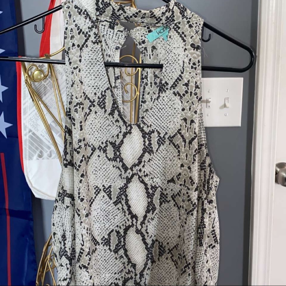 Snake skin shirt